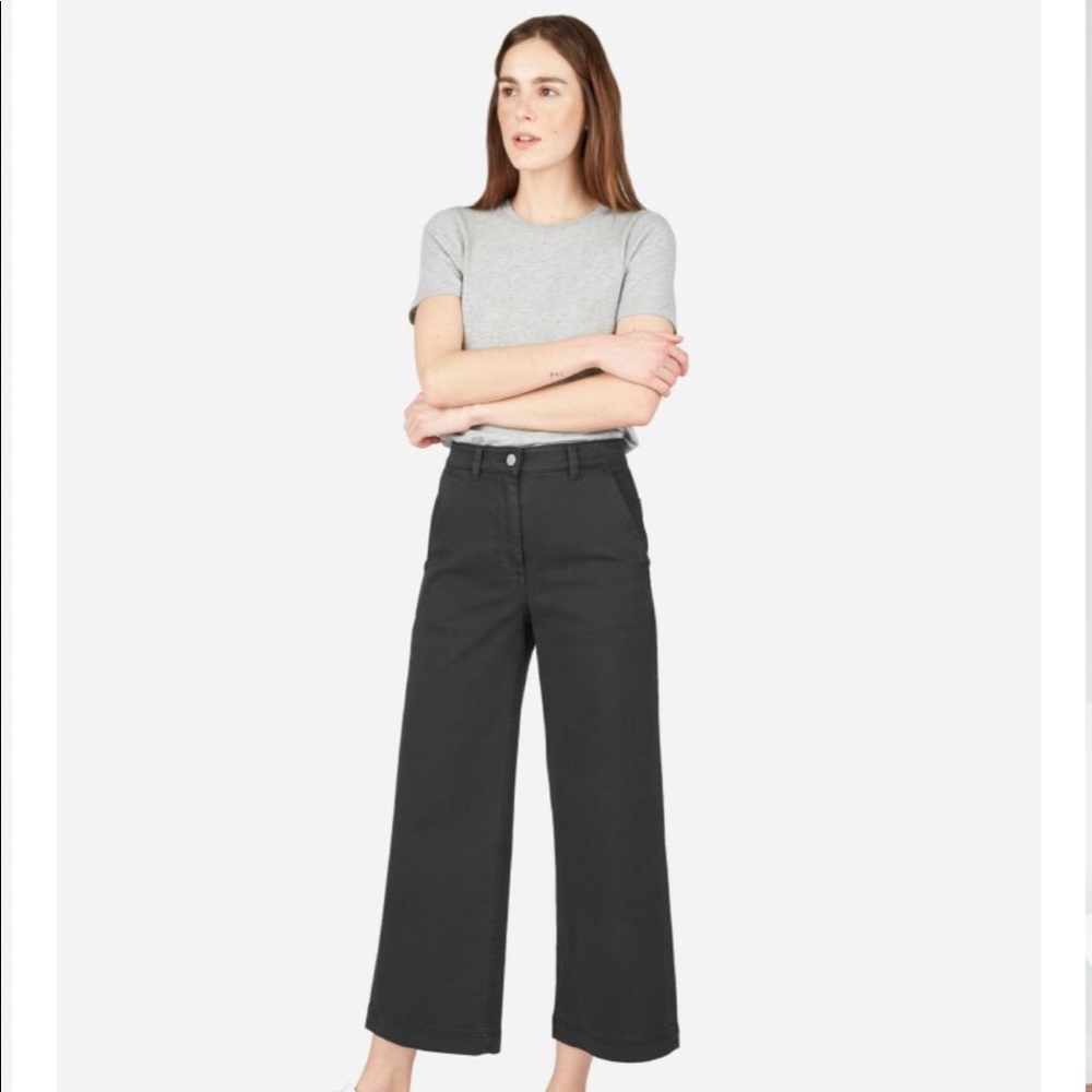 Everlane Wide leg pants- size 2